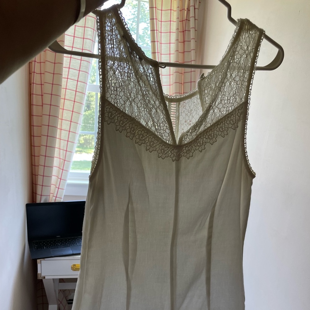 Beautiful white dress, light for summer
